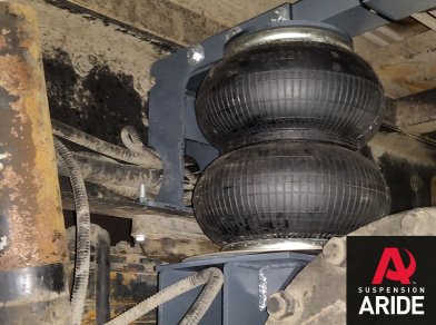 Рис. 5 Наши проекты: Пневмоподвеска на КАМАЗ 4308 для комфорта - Этапы установки