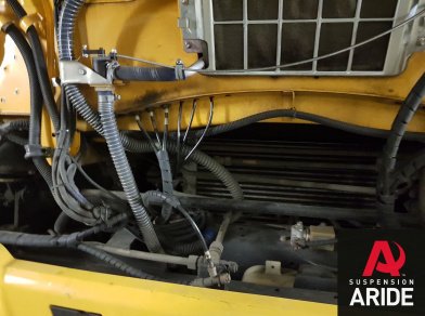 Рис. 9 Наши проекты: Пневмоподвеска на Камаз 4308 - установка на заднюю ось