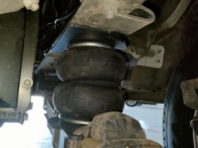 Рис. 4 Наши проекты: Установка вспомогательной пневмоподвески на КАМАЗ Компас 12, КАМАЗ 43082