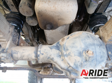 Рис. 6 Наши проекты: Вспомогательная пневмоподвеска на КАМАЗ 43118