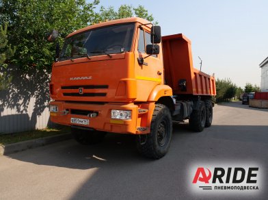 Рис. 1 Наши проекты: Вспомогательная пневмоподвеска на КАМАЗ 43118