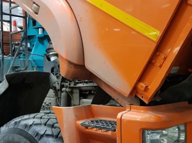 Рис. 11 Наши проекты: Установка передней пневмоподвески на Камаз 43118