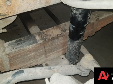 Рис. 3 Наши проекты: Пневмоподвеска на КАМАЗ 53212- Этапы установки