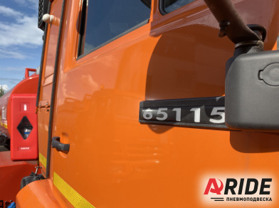 Рис. 9 Наши проекты: Пневмоподушки на кабину КАМАЗ 65115