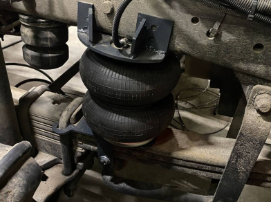 Рис. 12 Наши проекты: Передняя пневмоподвеска на Камаз 65115