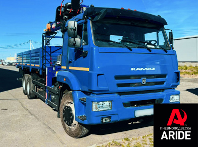 Рис. 1 Наши проекты: Установка вспомогательной пневмоподвески на КАМАЗ 65117