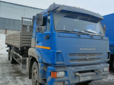 Рис. 1 Наши проекты: Пневматические подушки на КАМАЗ 65117