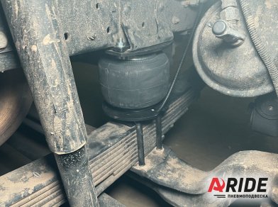 Рис. 4 Наши проекты: Установка пневмоподвески на КАМАЗ Компас 9