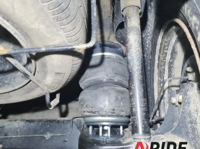 Рис. 4 Наши проекты: Установка пневмоподвески на Lada Largus