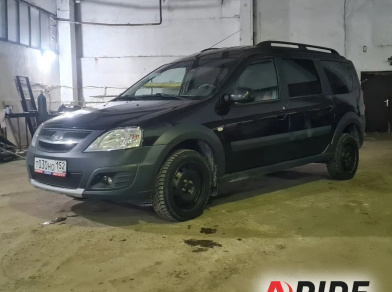 Рис. 1 Наши проекты: Установка пневмоподвески на Lada Largus