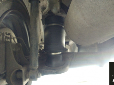 Рис. 4 Наши проекты: Пневмоподвеска на ВАЗ (Lada) Largus - Этапы установки