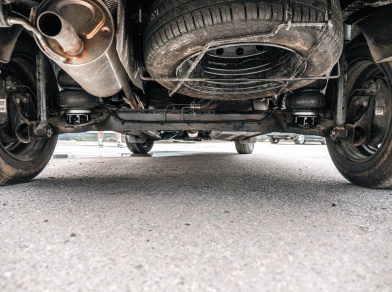 Рис. 2 Наши проекты: Пневматические подушки взамен пружин на Лада Ларгус