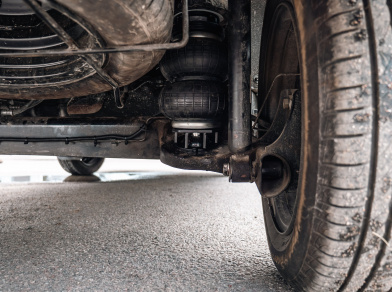 Рис. 4 Наши проекты: Пневматические подушки взамен пружин на Лада Ларгус