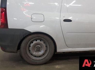 Рис. 2 Наши проекты: Пневмоподвеска на ВАЗ (Lada) Largus - задняя ось на пневмоподвески