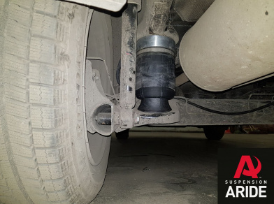 Рис. 8 Наши проекты: Пневмоподвеска на ВАЗ (Lada) Largus для грузоподъемности - Этапы установки