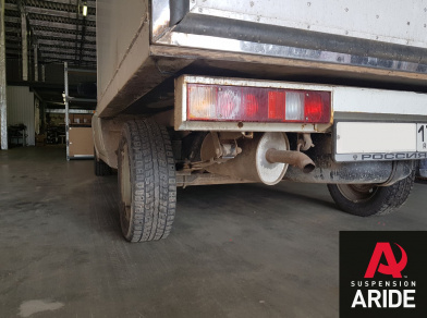 Рис. 4 Наши проекты: Пневмоподвеска на ВАЗ (Lada) ВИС - Этапы установки