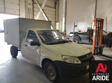 Рис. 1 Наши проекты: Пневмоподвеска на ВАЗ (Lada) ВИС - Этапы установки