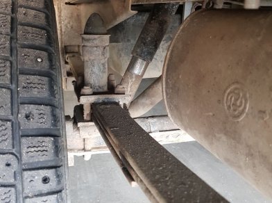 Рис. 6 Наши проекты: Пневмоподвеска на ВАЗ (Lada) ВИС - Этапы установки