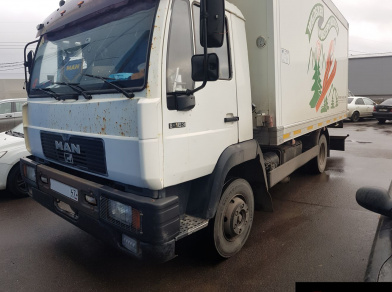 Рис. 1 Наши проекты: Пневмоподвеска на ﻿MAN TGL 8.163 - Этапы установки