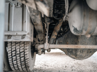 Рис. 6 Наши проекты: Пневмоподушки на MAN TGL 12.180