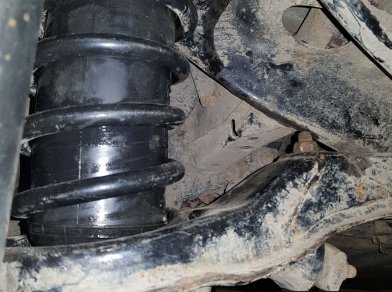 Рис. 8 Наши проекты: установка вставок в пружины blackstone на Mazda Biante