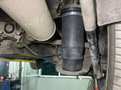 Рис. 10 Наши проекты: Пневмоподвеска Mercedes-Benz V-Class