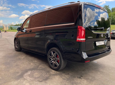 Рис. 6 Наши проекты: Пневмоподвеска Mercedes-Benz V-Class