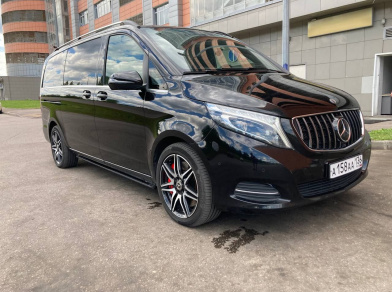 Рис. 3 Наши проекты: Пневмоподвеска Mercedes-Benz V-Class