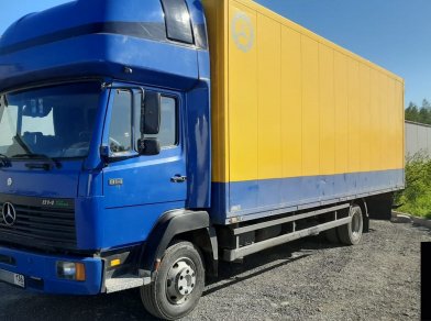 Рис. 1 Наши проекты: Пневмоподвеска на заднюю ось Mercedes-Benz 814