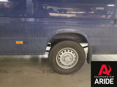 Рис. 2 Наши проекты: Пневмоподвеска на Mercedes Sprinter Classic для комфорта - Этапы установки