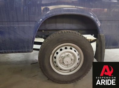 Рис. 1 Наши проекты: Пневмоподвеска на Mercedes Sprinter Classic для комфорта - Этапы установки