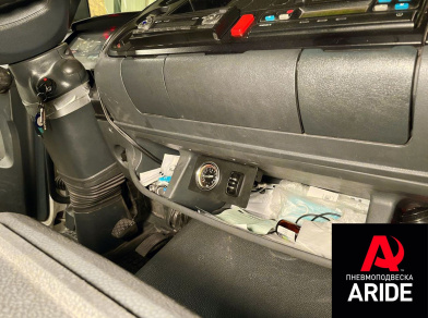 Рис. 5 Наши проекты: Установка комплекта пневмоподвески на Mercedes-Benz Atego