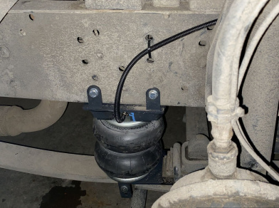 Рис. 6 Наши проекты: Пневмоподвеска Mercedes-Benz Atego