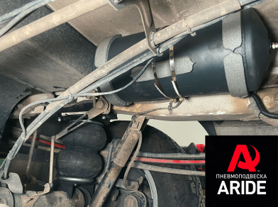 Рис. 10 Наши проекты: Установка пневмоподвески на Mercedes-Benz Sprinter W907