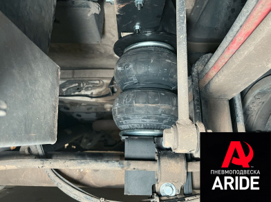 Рис. 9 Наши проекты: Установка пневмоподвески на Mercedes-Benz Sprinter W907