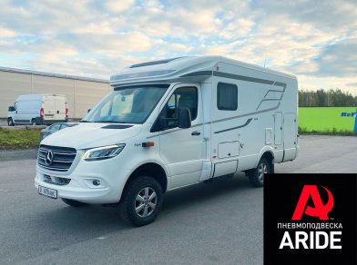 Рис. 1 Наши проекты: Установка пневмоподвески на Mercedes-Benz Sprinter W907