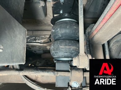 Рис. 9 Наши проекты: Установка пневмоподвески на Mercedes-Benz Sprinter W907