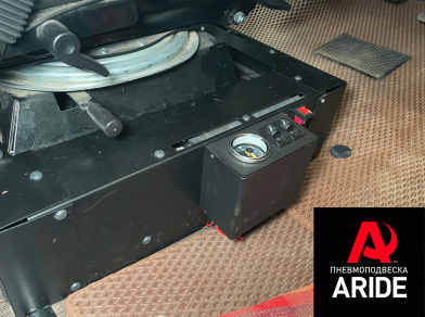 Рис. 4 Наши проекты: Установка пневмоподвески на Mercedes-Benz Sprinter W907