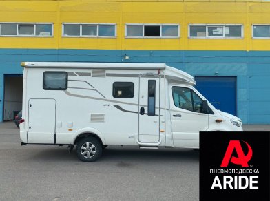 Рис. 3 Наши проекты: Установка пневмоподвески на Mercedes-Benz Sprinter W907