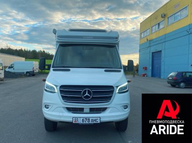 Рис. 2 Наши проекты: Установка пневмоподвески на Mercedes-Benz Sprinter W907