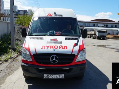 Рис. 2 Наши проекты: Пневмоподвеска на Mercedes Sprinter W906 для Андрея Астапова из Lukoil Racing Team
