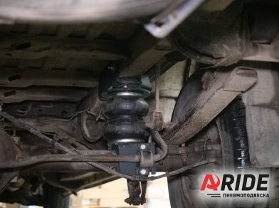 Рис. 4 Наши проекты: Вспомогательная пневмоподвеска на Mercedes-Benz Sprinter