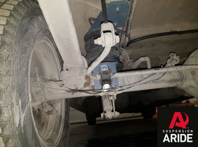 Рис. 7 Наши проекты: Пневмоподвеска на Mercedes Sprinter 3 с гарантией - Этапы установки