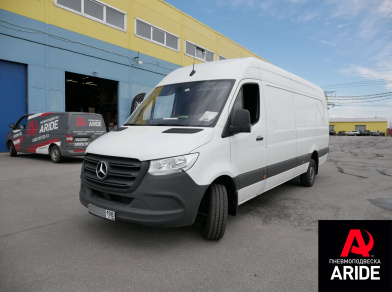 Рис. 1 Наши проекты: Пневмоподвеска на заднюю ось на новый Mercedes Sprinter