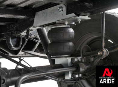 Рис. 3 Наши проекты: Пневмоподвеска на заднюю ось на новый Mercedes Sprinter