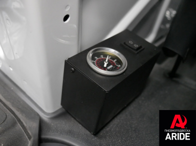 Рис. 6 Наши проекты: Пневмоподвеска на заднюю ось на новый Mercedes Sprinter