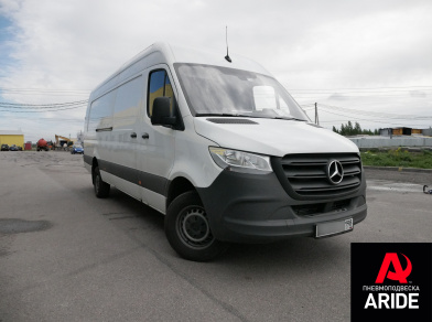 Рис. 2 Наши проекты: Пневмоподвеска на заднюю ось на новый Mercedes Sprinter