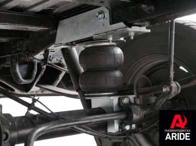 Рис. 3 Наши проекты: Пневмоподвеска на заднюю ось на новый Mercedes Sprinter