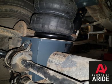 Рис. 11 Наши проекты: Пневмоподвеска на Mercedes Sprinter 3 от производителя - Этапы установки