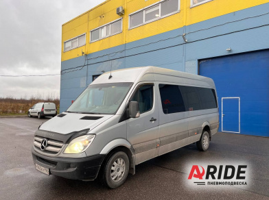 Рис. 1 Наши проекты: Установка пневмоподвески на Mercedes-Benz Sprinter W906